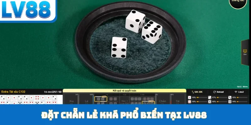 Đặt Chẵn Lẻ khá phổ biến tại LV88